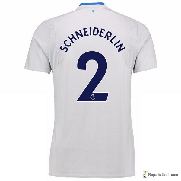 Camiseta Everton Replica Segunda Ropa Schneiderlin 2017/18